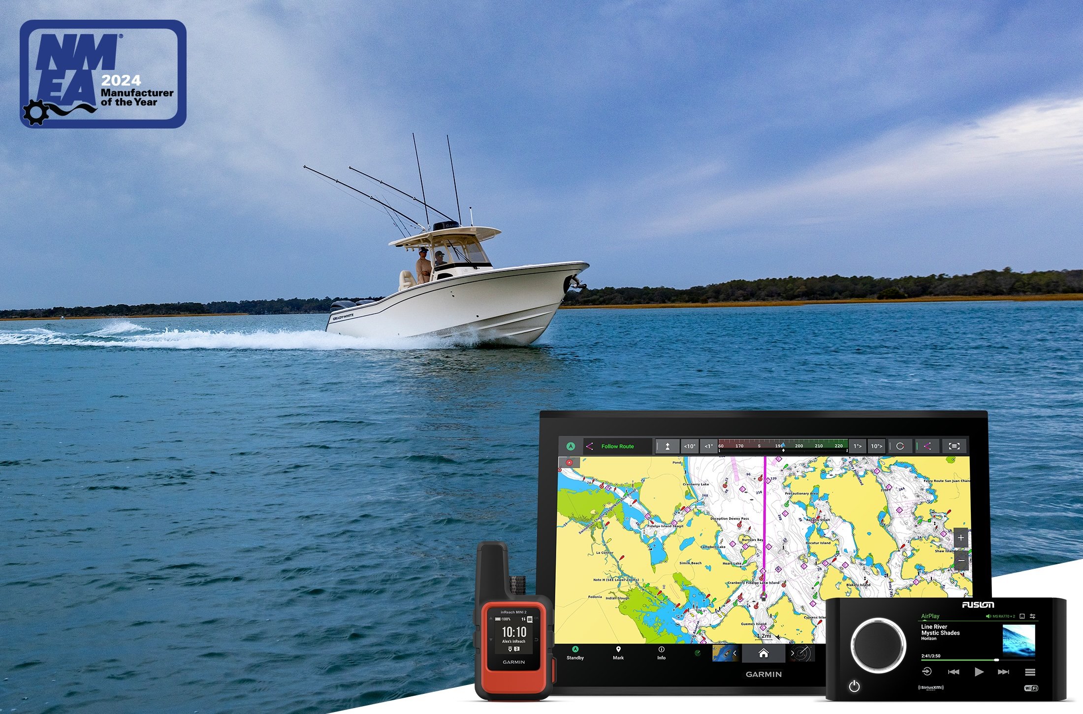 73837 pr 1.jpg Garmin named 2024 Manufacturer of the Year by NMEA for 10 consecutive years - Garmin Newsroom