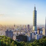 AWS Unveils New Asia Pacific Region in Taipei Skyline of Taipei including the Taipei 101 building