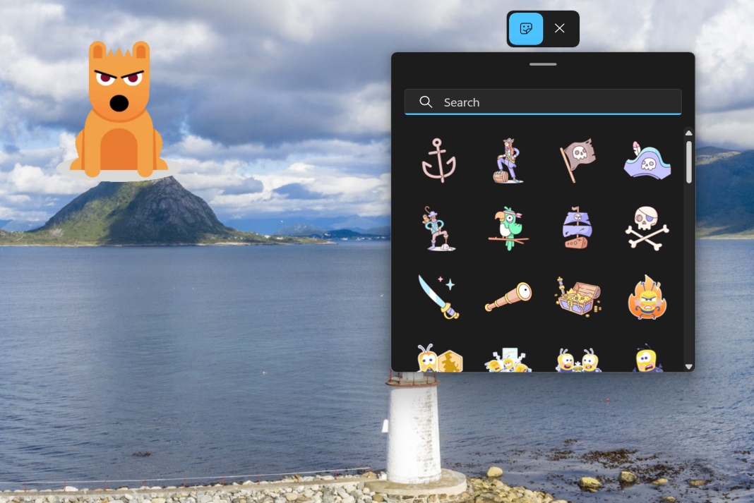 stickers in windows 11 stickers in windows 11