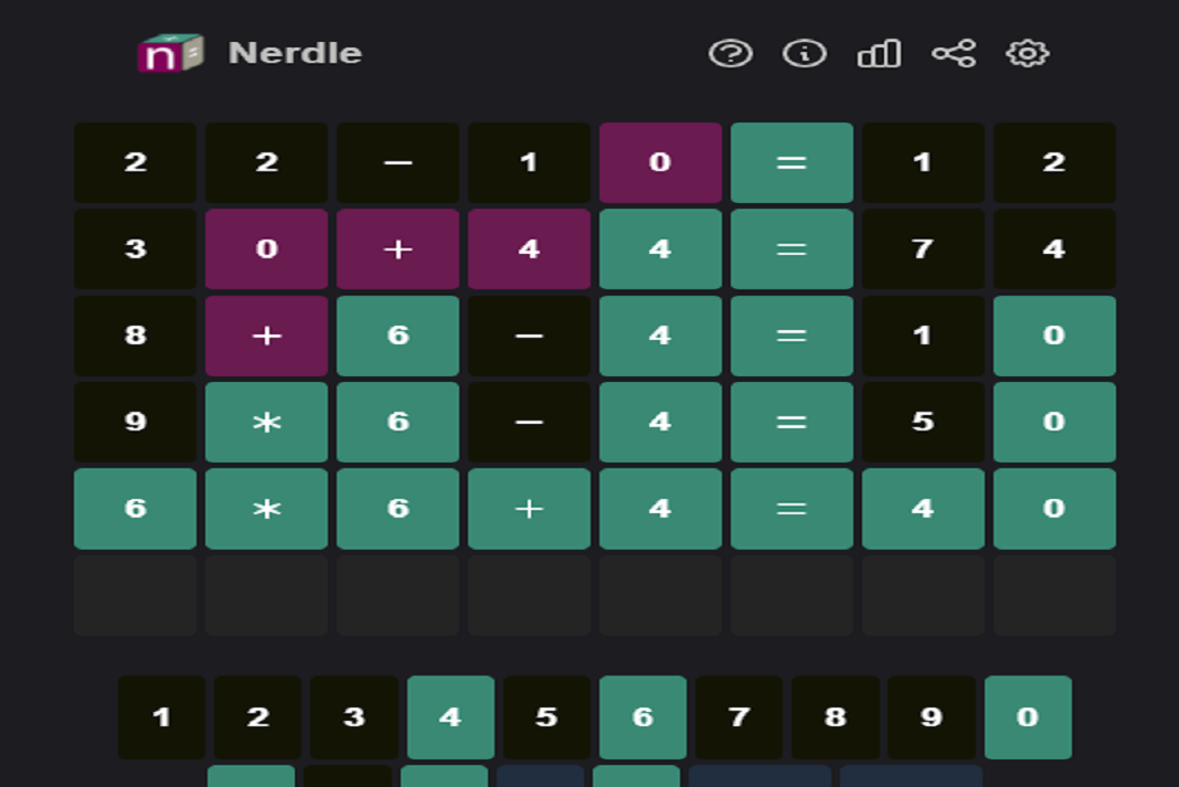All About Nerdle Wordle For Math Nerds!