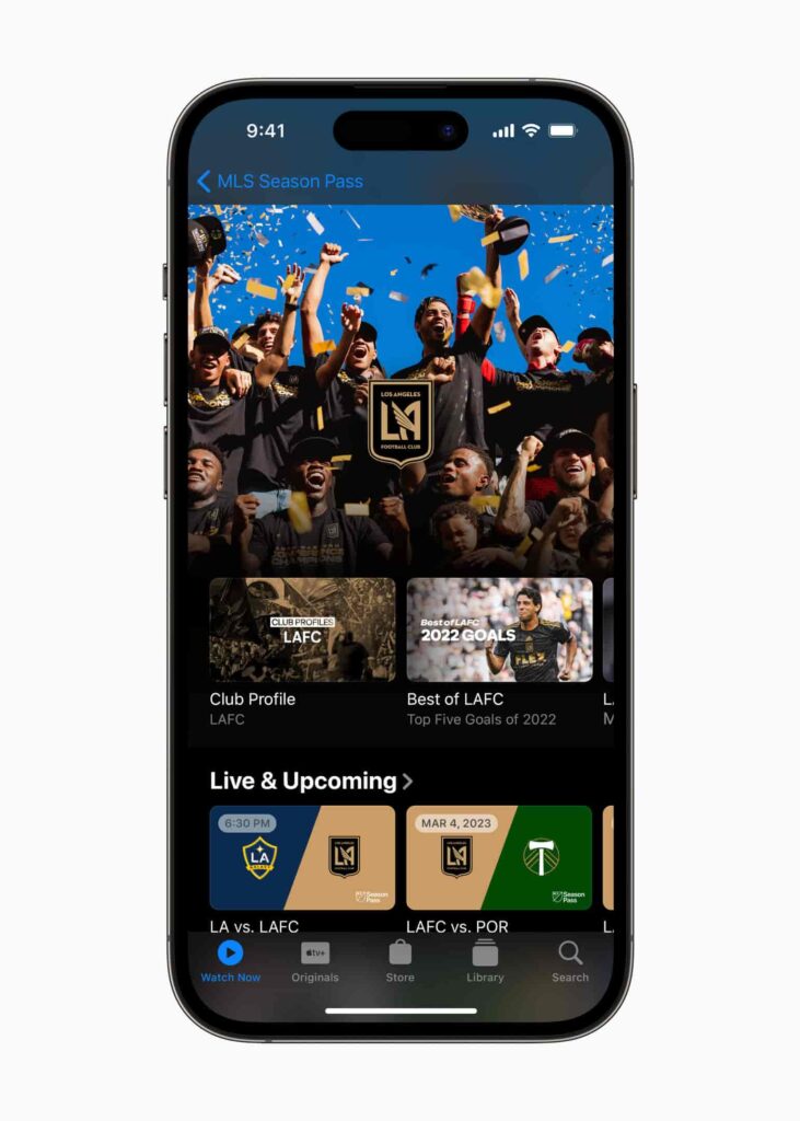 Exclusive Club Pages, MLS Season Pass, dedicated club pages,