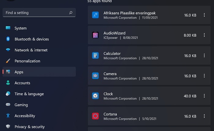 Reset Microsoft Edge