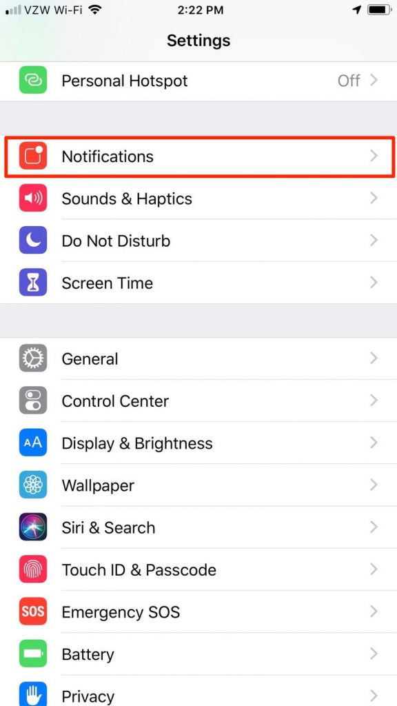 Calendar alerts not working on iPhone