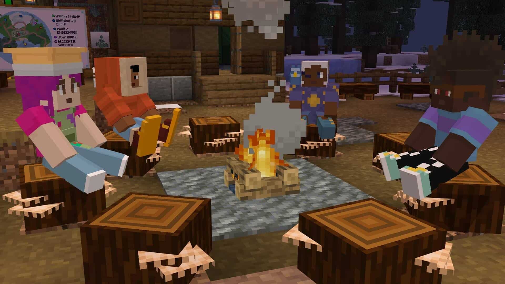 A New Minecraft Camp Enderwood Add-On Has Been Released - Hawkdive.com