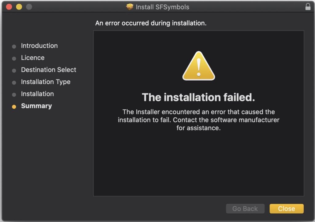Cannot install .pkg files in macOS Ventura