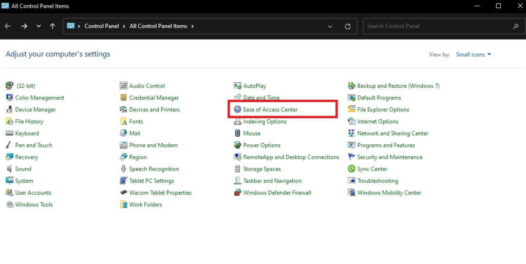 Disable Desktop Background in Windows 11, Adjust your computer's settings on Windows 11