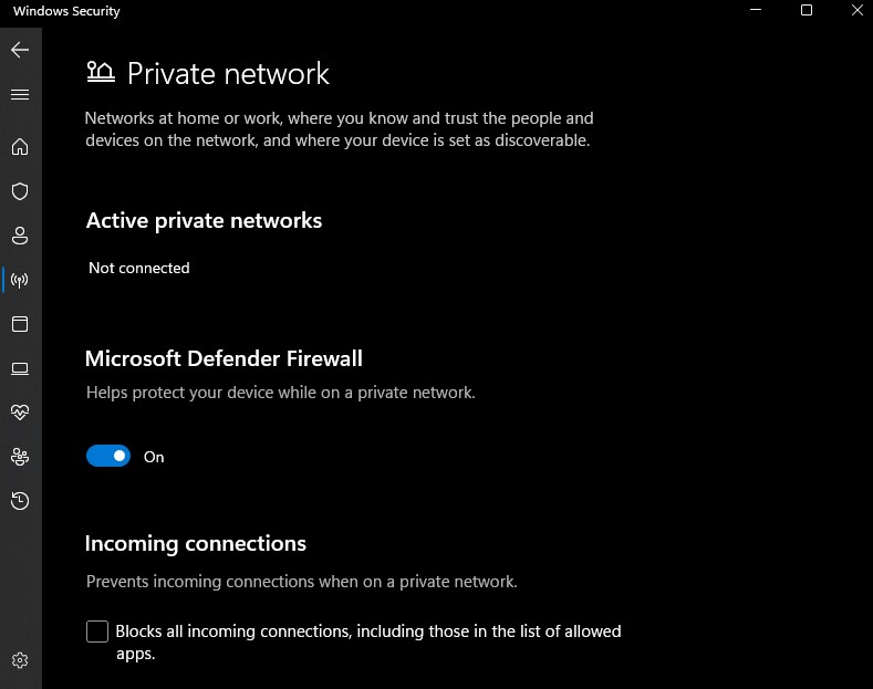 Microsoft Defender Firewall