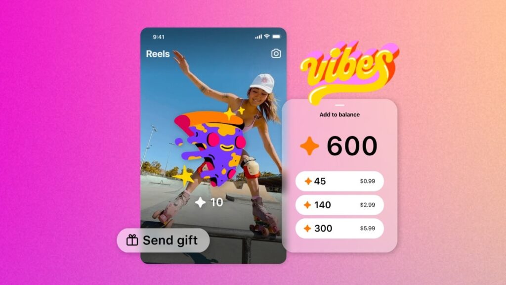 receive gifts from fans within the Instagram app using Stars, virtual presents, Instagram