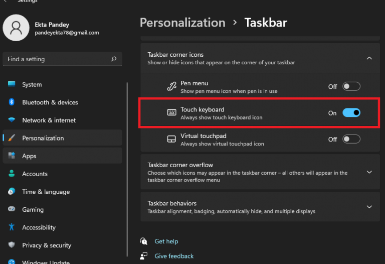 [Fixed]OnScreen Keyboard Not Working In Windows 11/10