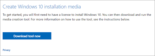How to install windows 10 from USB