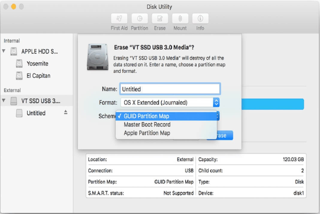 File format not support. Disk Utility. Apple Utility. Format утилита. Таблица разделов guid.
