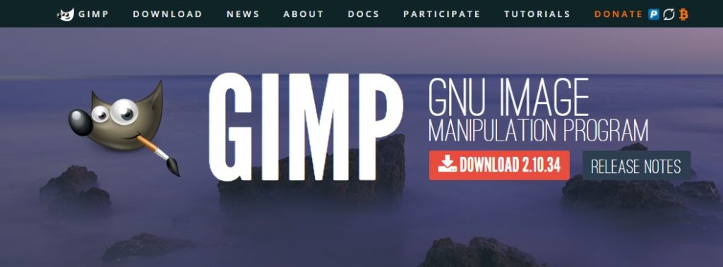 GIMP for free, GIMP