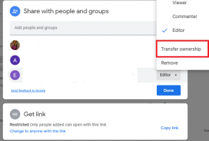 Give Temporary Access to a file in Google Drive
