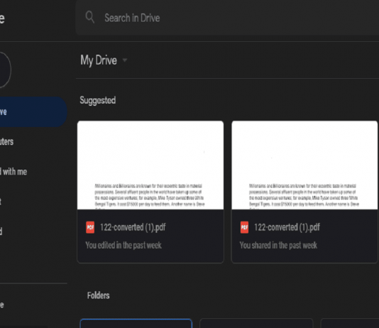 How To Enable Google Drive Dark Theme PC