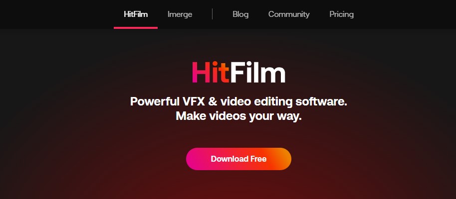 15 free software you should definitely try in 2023, HitFilm