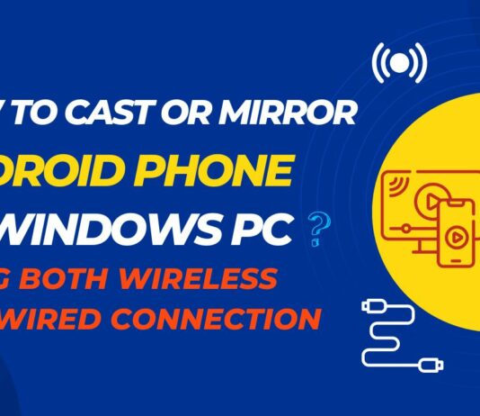 How To Cast Or Mirror Android Phone To Windows PC | Using Both Wireless And Wired Connection How to Cast or Mirror Android Phone to Windows PC | Using Both Wireless And Wired Connection