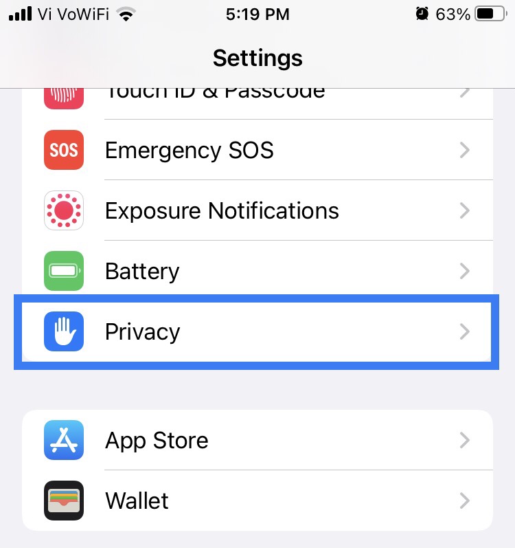 How To Block Apps From Tracking On iphone