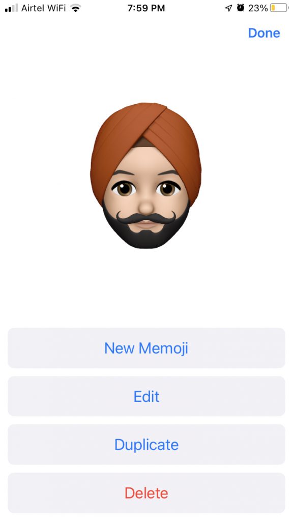 Syncing Memoji from iOS