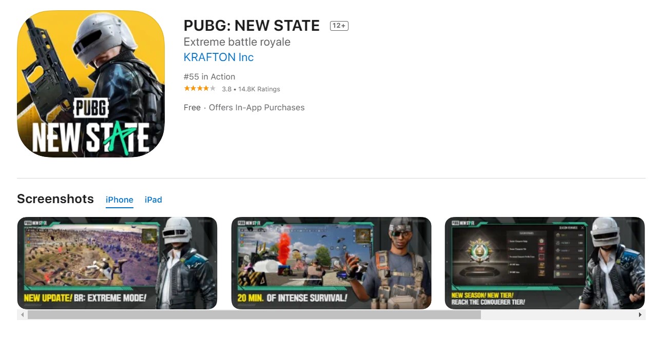 Install PUBG New State on iPhone