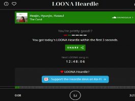 Meet LOONA Heardle: K-Pop(Orbit) Version Of Heardle!