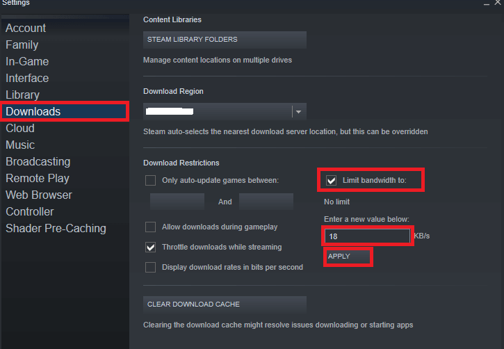 disable auto-updates on Steam