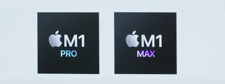 M1 Pro chip and M1 Max