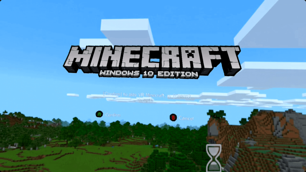 Minecraft VR on Oculus Quest 2