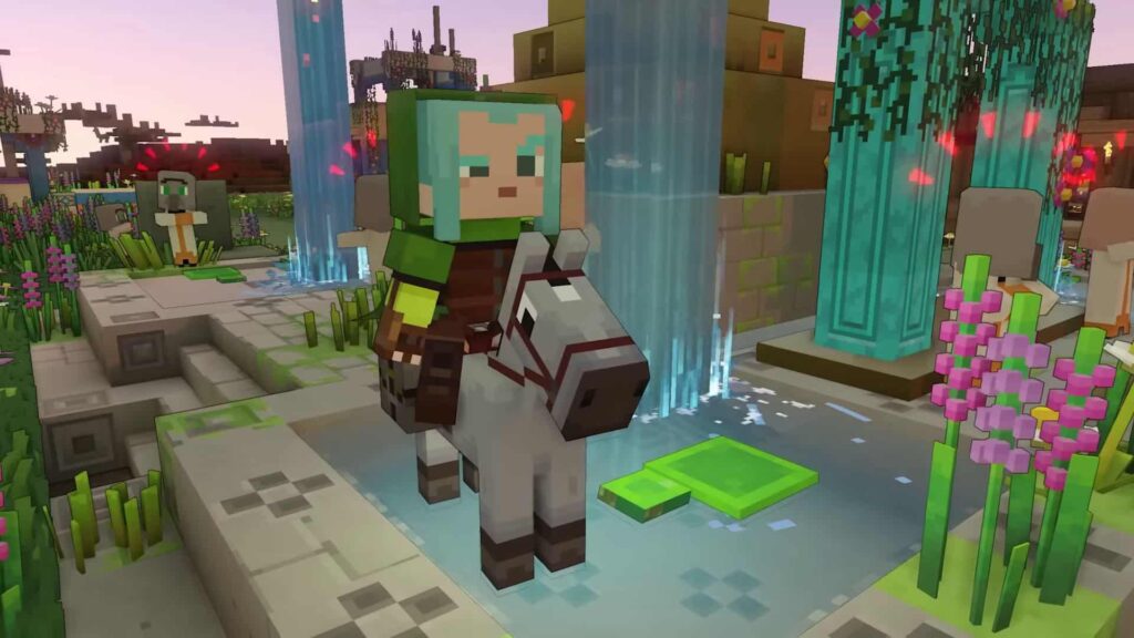 Minecraft Legends coming to multiple platforms this April