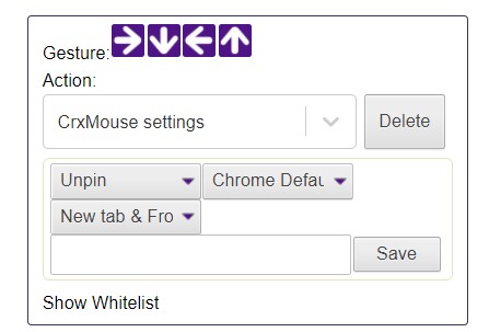 Mouse Gestures in Chrome