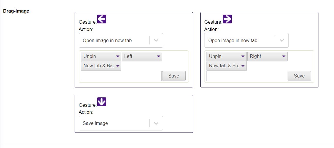 Mouse Gestures in Chrome