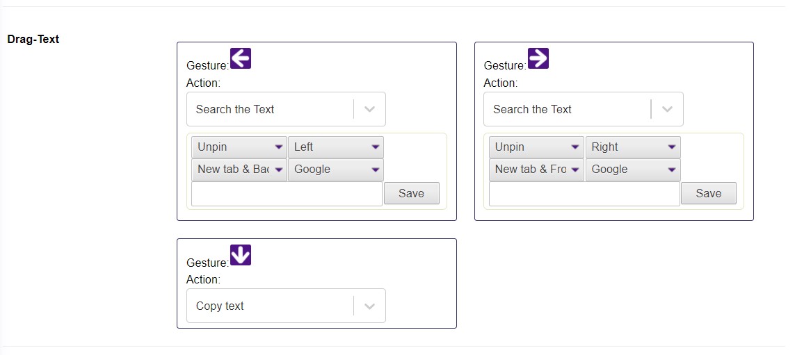 Mouse Gestures in Chrome