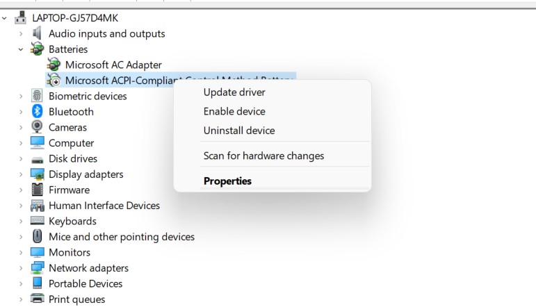 No Battery is Detected Error