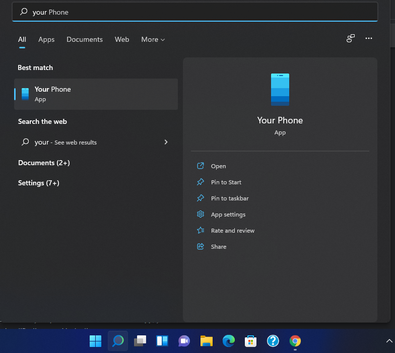 Pin Android Apps from Your Phone to Start on windows 11 PC