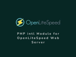 How to Install PHP Intl module on OneClick OpenliteSpeed WordPress Web server? Install PHP intl Module on OpenliteSpeed WebServer