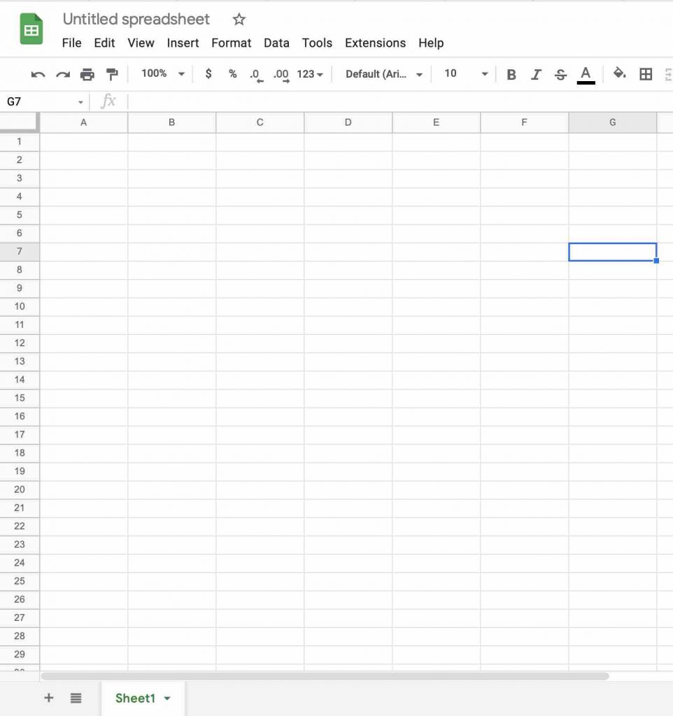 Change Tab Color In Google Sheets