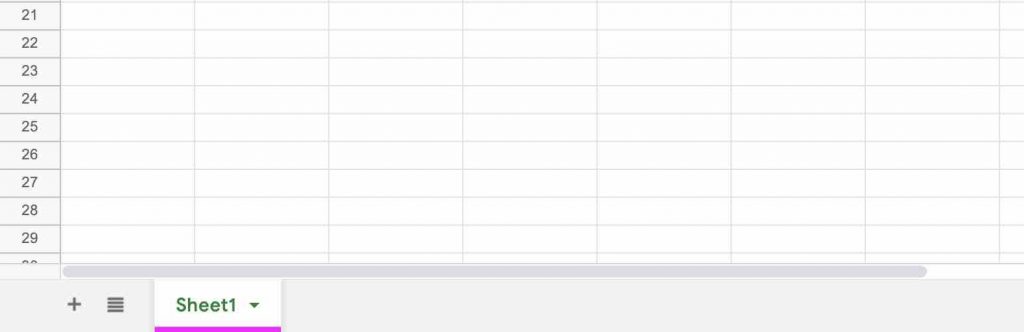 Change Tab Color In Google Sheets