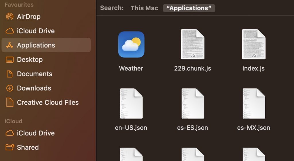 Add Apple Weather On MacBook Pro