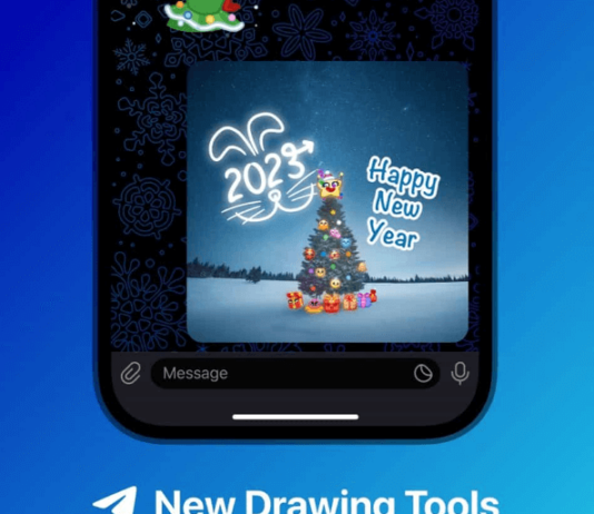 Telegram Launches New Drawing Tools Telegram Launches New Drawing Tools