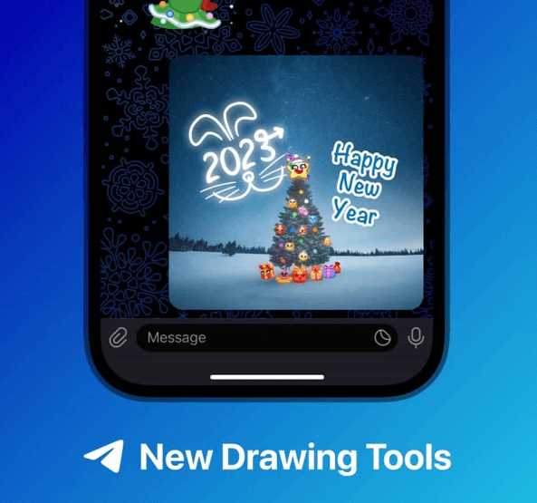 Telegram Launches New Drawing Tools