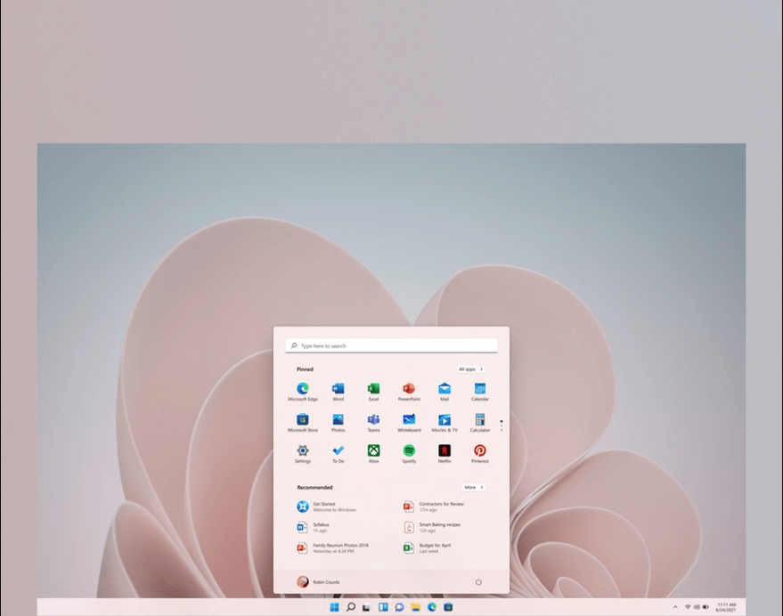 Microsoft Windows 11: Rounded Corners, Spotify Integration And Focus Sessions