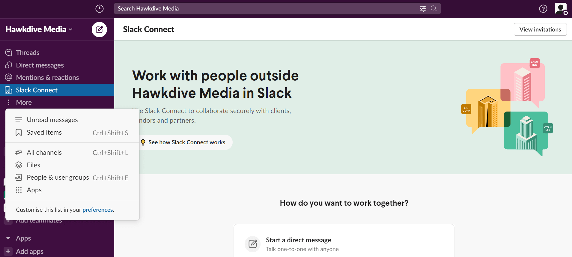 Slack window