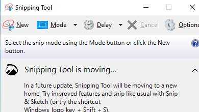 screenshot in windows 10