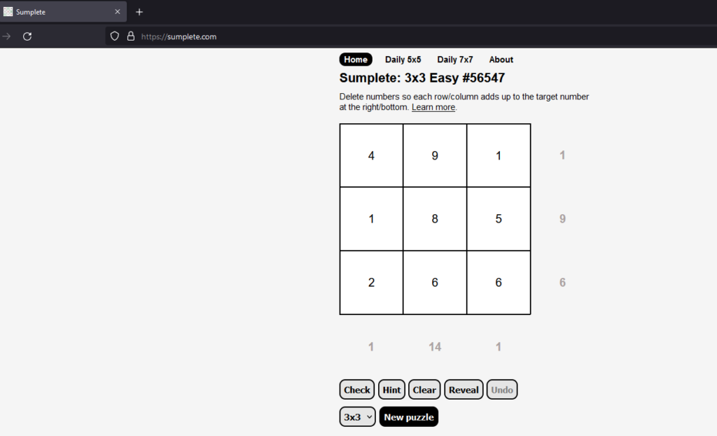 Conheça o jogo Sumplete, primo do Sudoku criado no ChatGPT