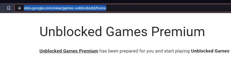 How do you access "Unblocked Games Premium"?, Unblocked Games Premium