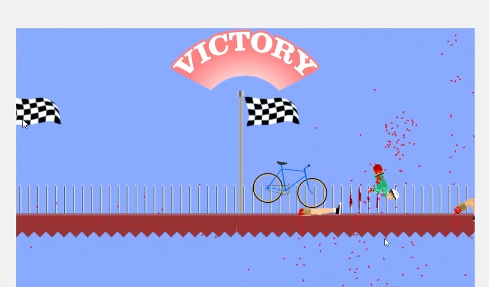 Victory- Happy Wheels game