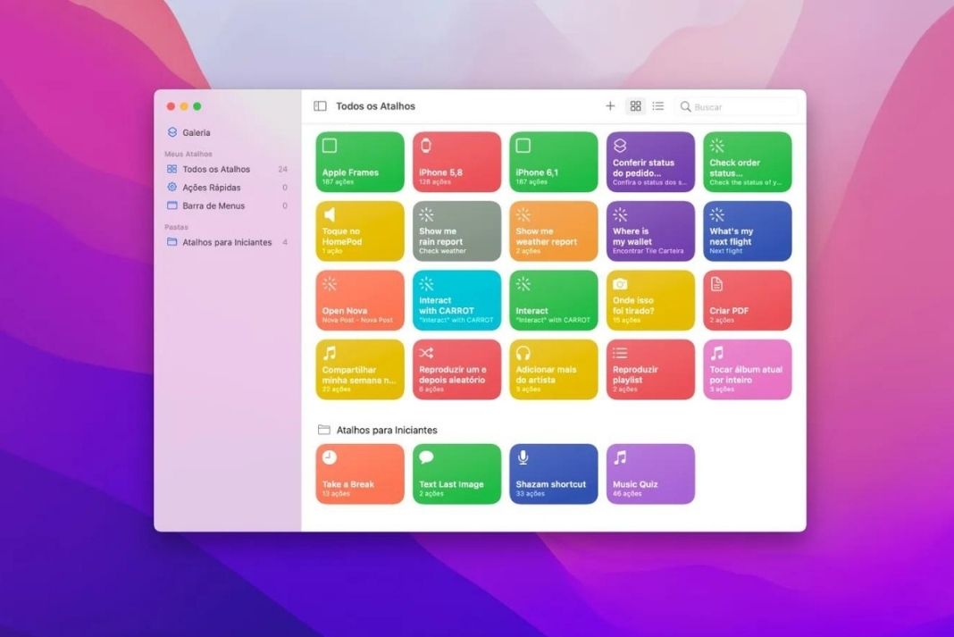 Shortcuts in macOS Monterey Shortcuts in macOS Monterey