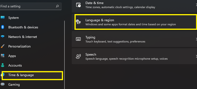 Show Language Bar on Desktop or Taskbar Windows 11
