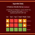 All About Squirdle: Wordle For Pokémon Lovers Squirdle