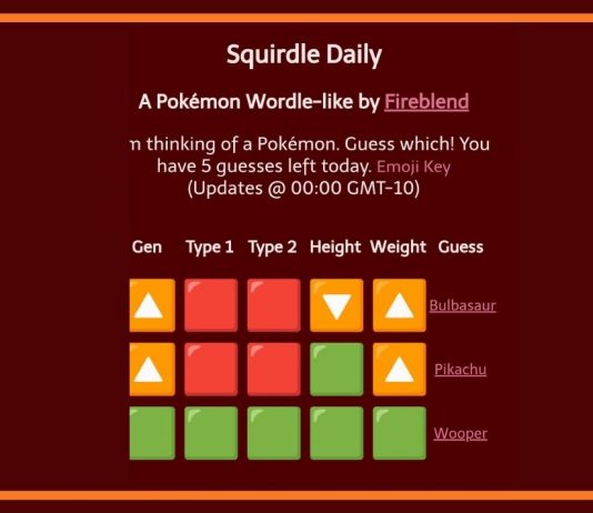 All About Squirdle: Wordle For Pokémon Lovers Squirdle