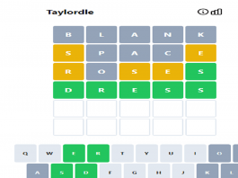 Taylordle: Wordle For Taylor Swift Fans Taylordle-Wordle-Taylor-Swift